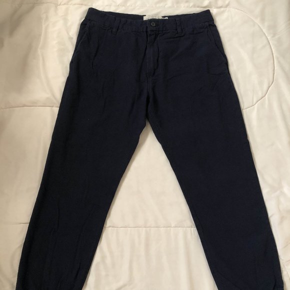 H&M Men's Twill Ankle-Length Pants - Picture 3 of 7